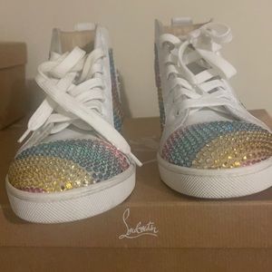 Flat platform red bottoms